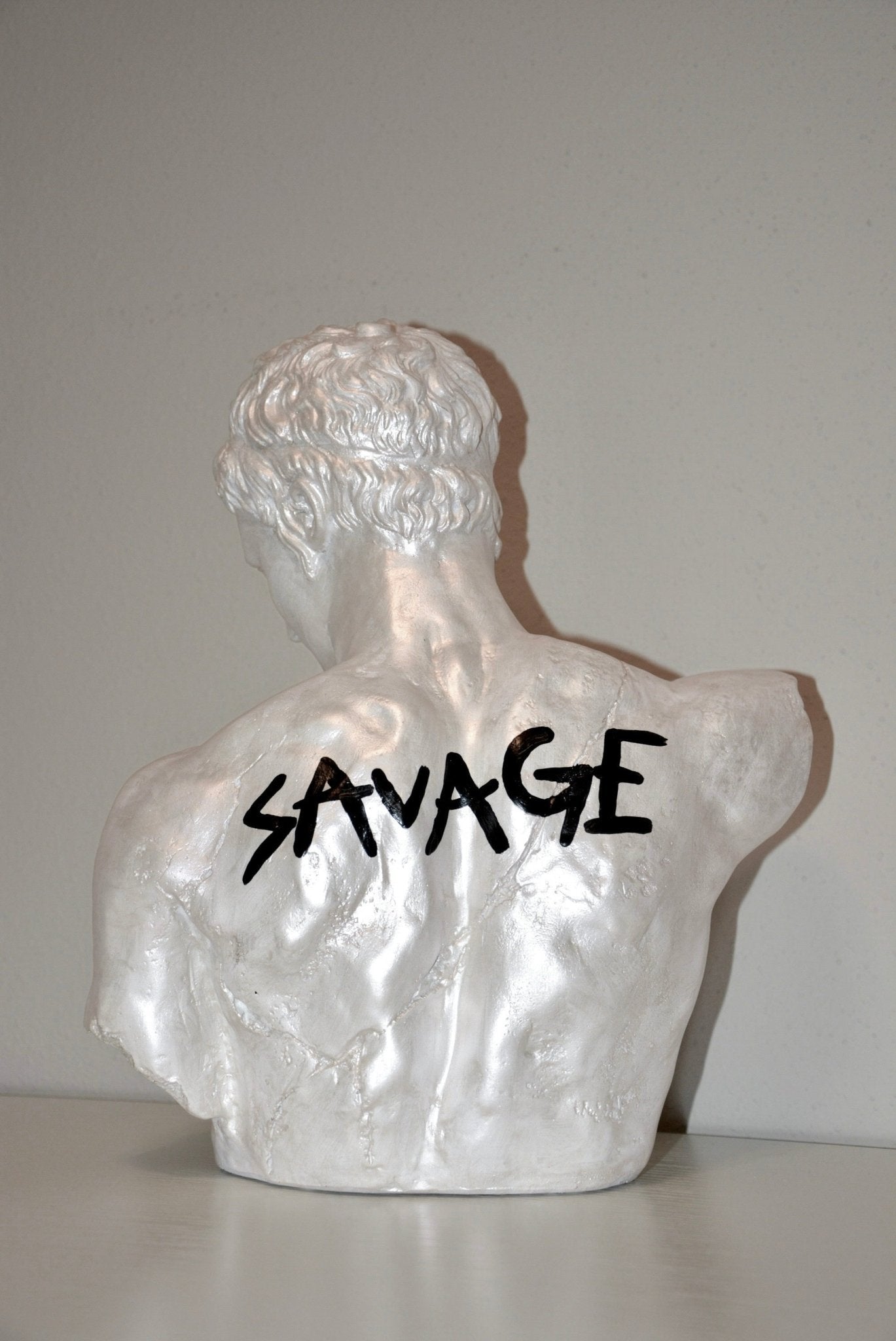 SAVAGE ROMAN BUST SCULPTURE - House of Savage