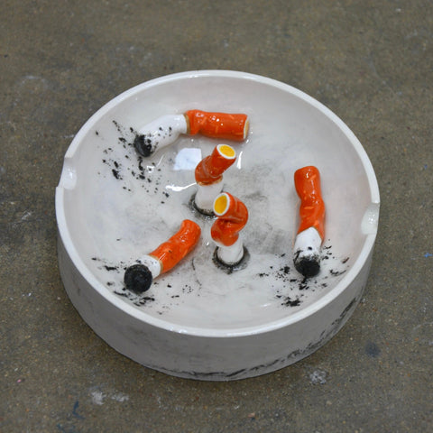 ashtray cigarette SMOKY AFFAIR ASHTRAY