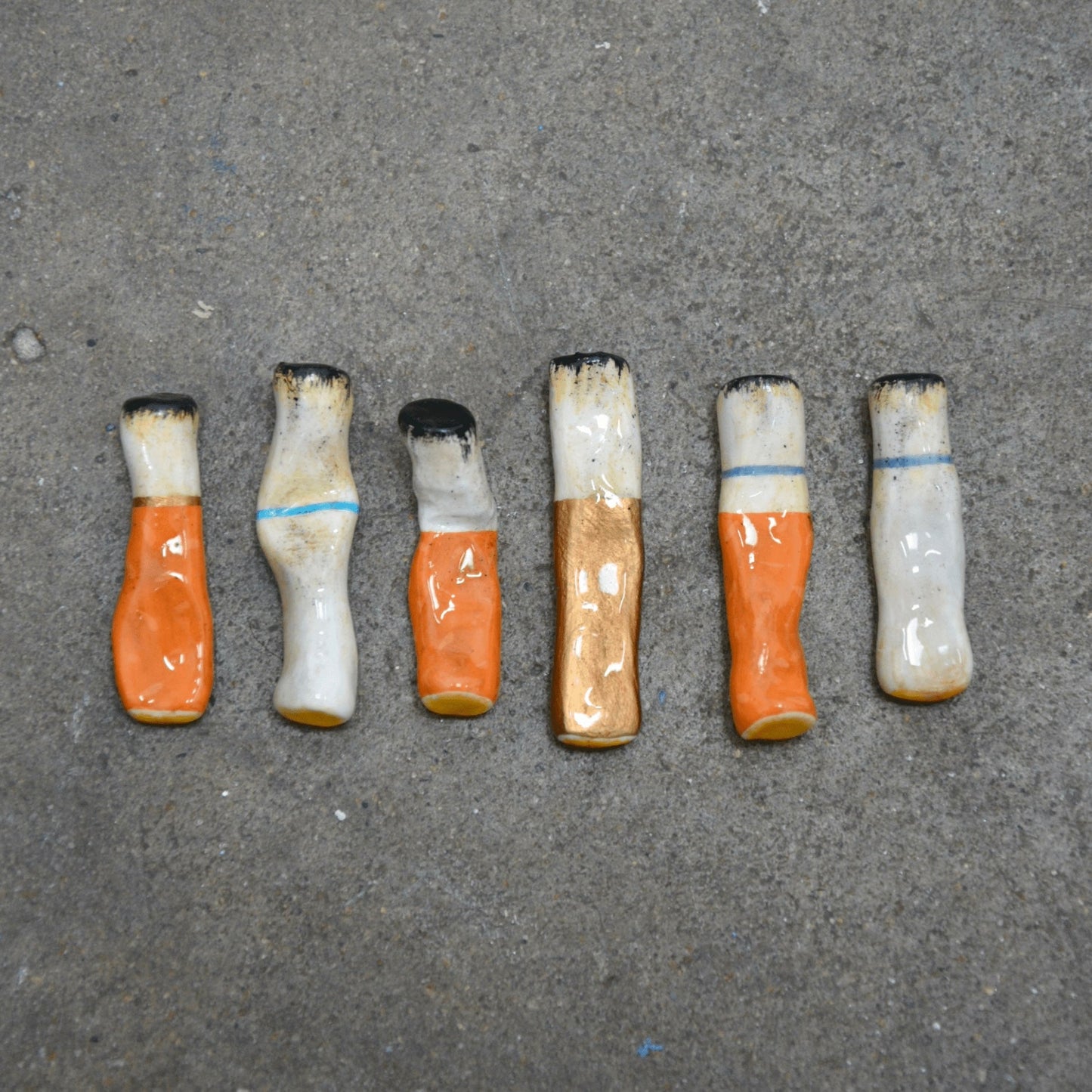 STEPPED ON SMOKES - SET OF SIX - House of Savage