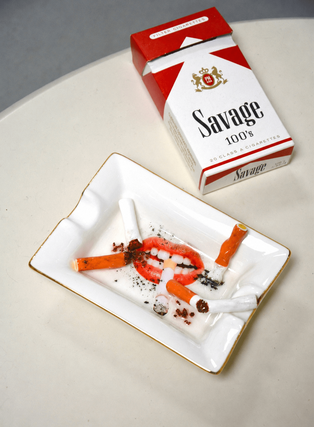 TRASHY CHIC ASHTRAY - House of Savage