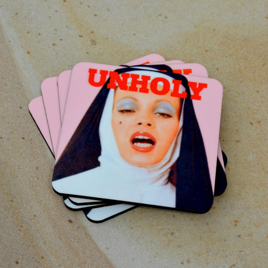UNHOLY COASTERS - SET OF FOUR - House of Savage