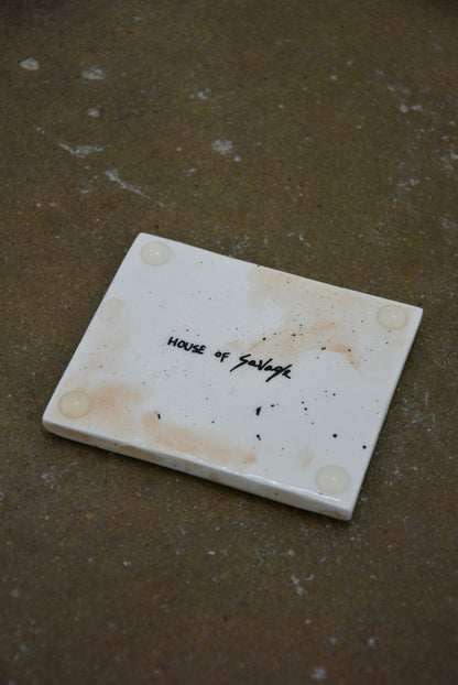 USED DINER NAPKIN COASTER - House of Savage